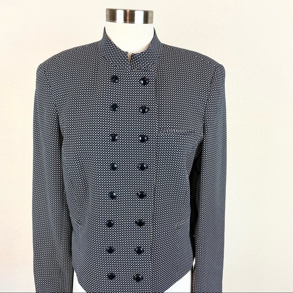 Lillie Rubin Jacket NWT Black & White Print - Picture 2 of 12